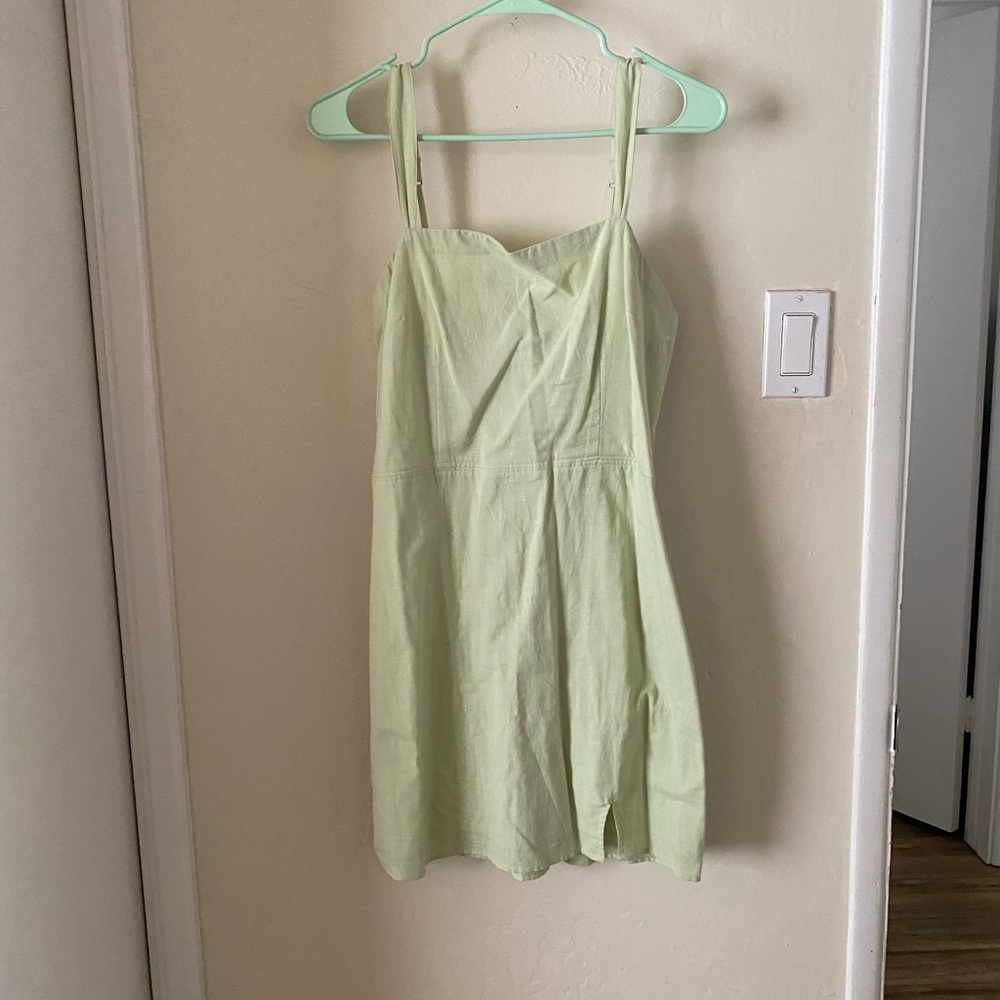 Abercrombie & Fitch Light Green Mini Dress